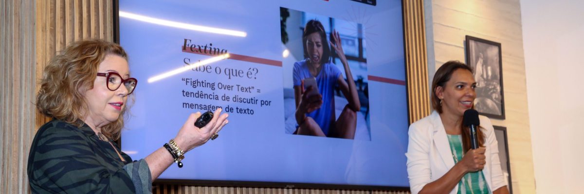 Patrícia Marins e Miriam Moura no Oficina Trends 2023