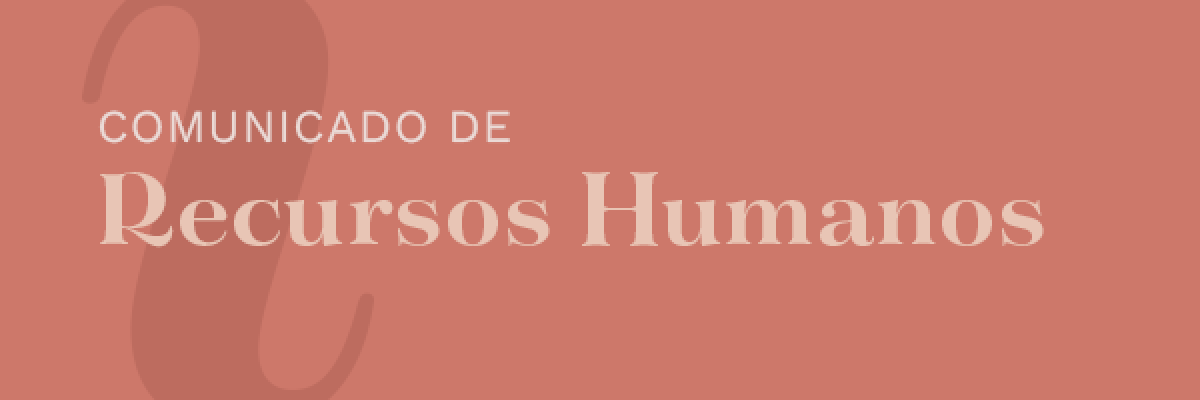 Comunicado - Recursos Humanos