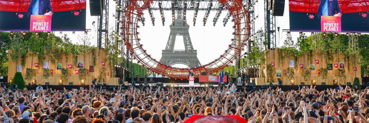 Paris, França, 22.06.2023 – Presidente Lula discursa no evento “Power Our Planet”, em Paris. Foto: Ricardo Stuckert/PR