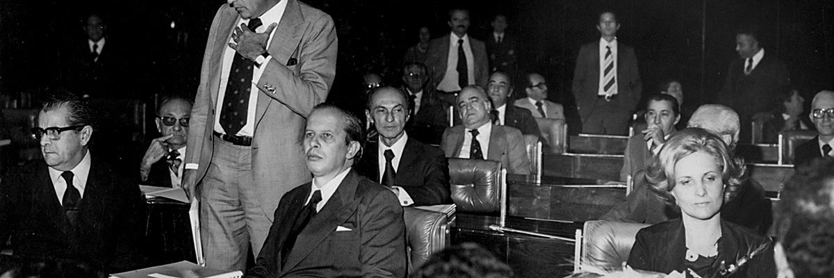 Arquivo S
Eunice Michilles, há 40 anos tomou posse como senadora. A primeira mulher a ocupar um lugar no Senado depois da Princesa Isabel.  Eunice Mafalda Berger Michiles (São Paulo, 10 de julho de 1929) é uma professora e política brasileira que representou o Amazonas no Congresso Nacional.